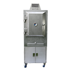 Печь на твердом топливе (хоспер) Bertha SS фото