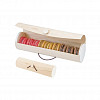 Коробка для 7-9 макарон Garcia de Pou 6*22,5 см, деревянный шпон фото