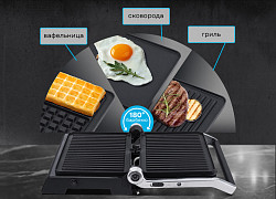 Гриль прижимной Korting KGPA 0403 W Infinity в Москве , фото 7