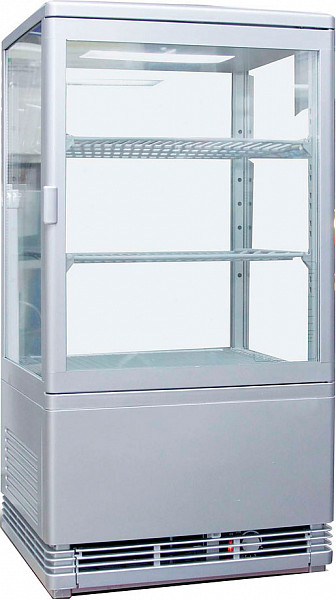 Шкаф-витрина холодильный Enigma RT-58L White+Digital Controller фото