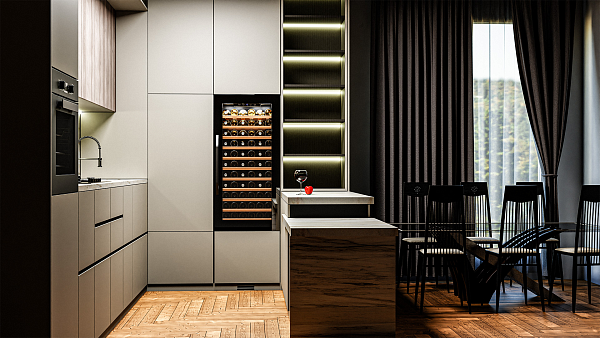 Встраиваемый винный шкаф Meyvel MV66-KBB1 фото