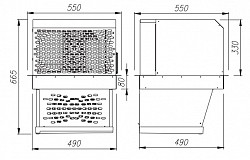 Среднетемпературный моноблок Полюс MMR 109 (МСп 106) в Москве , фото 2