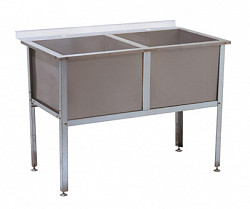 Ванна моечная Atesy ВМ-2/430 с бортом Алента в Москве , фото