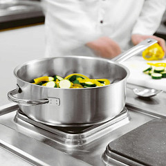 Кастрюля Paderno сталь нерж. 98л D=50,H=50см металлич. (11001-50) в Москве , фото 4