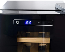 Винный шкаф монотемпературный Gemlux GL-WC-8W в Москве , фото 5