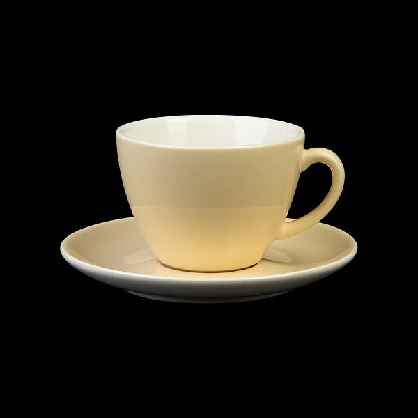 Чайная пара Corone 200мл, кремовый  Gusto фото