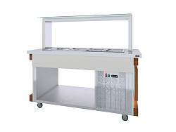 Салат-бар холодильный Luxstahl СБ-1500 Premium, фото 2