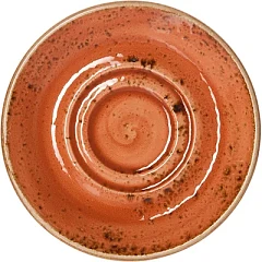 Блюдце Steelite Крафт Терракота фарфор D=145/50,H=17мм терракот (03022239) в Москве , фото 1