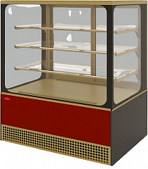 Витрина кондитерская Kayman KВК-950М Квадро золото в Москве , фото