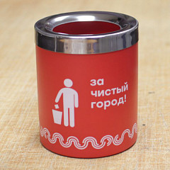 Урна для кассовых чеков Pandasteel Прикассовая, красный 3028 в Москве , фото