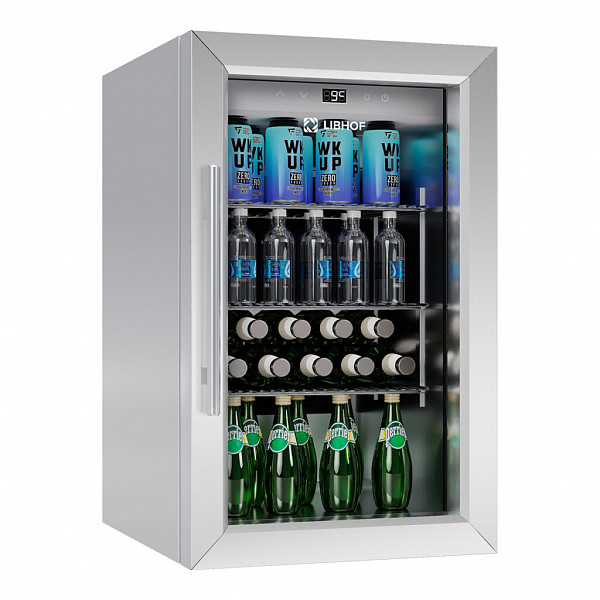 Барный холодильник Libhof CMB-63 silver фото