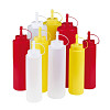 Бутылка для соуса Paderno 720мл., пластик,цвет красный, 41526-R3 фото