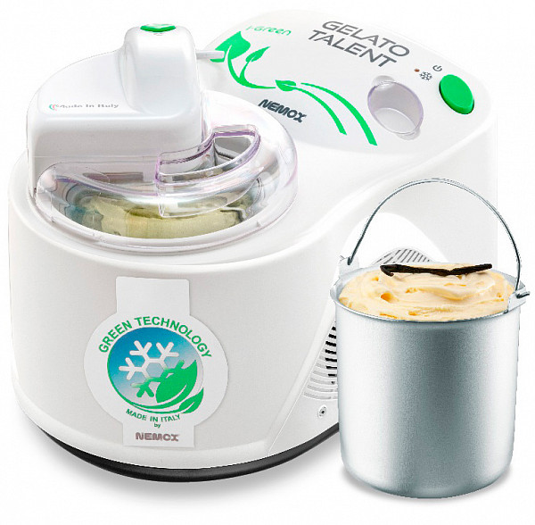 Мороженица Nemox Talent Gelato & sorbet yellow i-Green фото