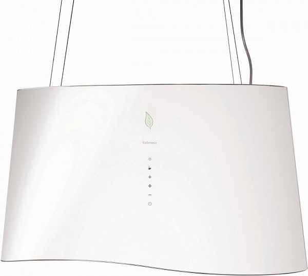 Островная вытяжка Falmec MARE E.ION IS GLASS WHITE (CENI66.E0P6#ZZZF441F) фото