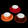 Кофейная пара Corone 190мл, красный Gusto фото