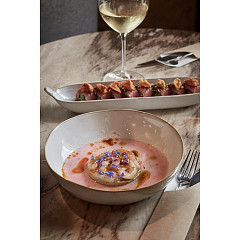 Салатник P.L. Proff Cuisine 1100 мл d 21,5 см h5,5 см Gray Frutti di Mare в Москве , фото 2