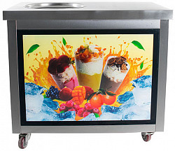 Фризер для жареного мороженого Foodatlas KCB-1Y (световой короб, стол для топпингов) в Москве , фото 1