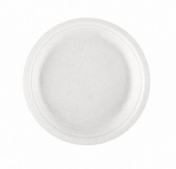 Тарелка одноразовая Garcia de Pou Bionic 15,5*1,4 см белая, сахарный тростник, 50 шт в Москве , фото