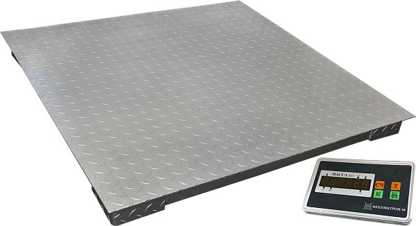 Весы платформенные Мехэлектрон-М ВЭТ-1-3000П-2С-ДБ (1м*1,5м) фото