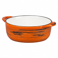 Чашка для супа P.L. Proff Cuisine Texture Orange Circular 14,5 см, h 5,5 см, 580 мл в Москве , фото