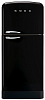 Отдельностоящий двухдверный холодильник Smeg FAB50RBL фото