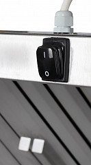 Зонт вытяжной Luxstahl ЗВП 1900х1100 в Москве , фото 2