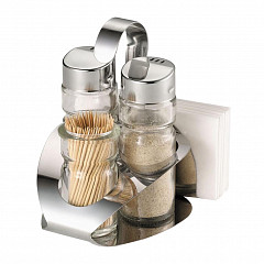 Набор для специй P.L. Proff Cuisine 3 предмета + салфетница на подставке (95001008) в Москве , фото