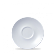 Блюдце  15,6см Vellum, цвет White полуматовый WHVMCSS1