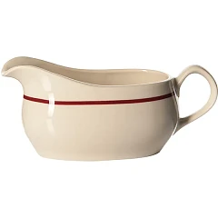 Соусник Steelite Кларет фарфор 130мл ,H=55,L=140,B=60мм бежев.,бордо (03040206) в Москве , фото 1