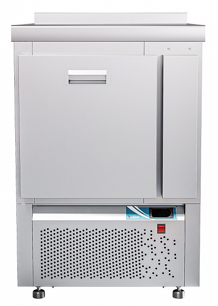 Холодильный стол Abat СХС-70Н (ящик 1) с бортом фото