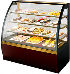 Витрина кондитерская Chilz Vete Lux 90 шоколад/золотой глянец в Москве , фото 1