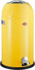 Мусорный контейнер Wesco Kickmaster, 33 л, лимонно-желтый в Москве , фото