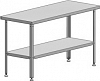 Стол разделочный Марихолодмаш СРП-П-0-0,8/1,5 фото