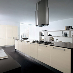 Островная вытяжка Falmec Ellittica Isola Steel 70 в Москве , фото 3