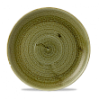 Тарелка мелкая  Stonecast Plume Olive PLGREV101