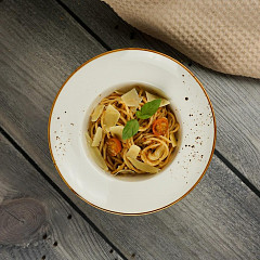 Тарелка глубокая для пасты P.L. Proff Cuisine 400 мл d 19,5 см h7,5 см Elegance Sun в Москве , фото 2