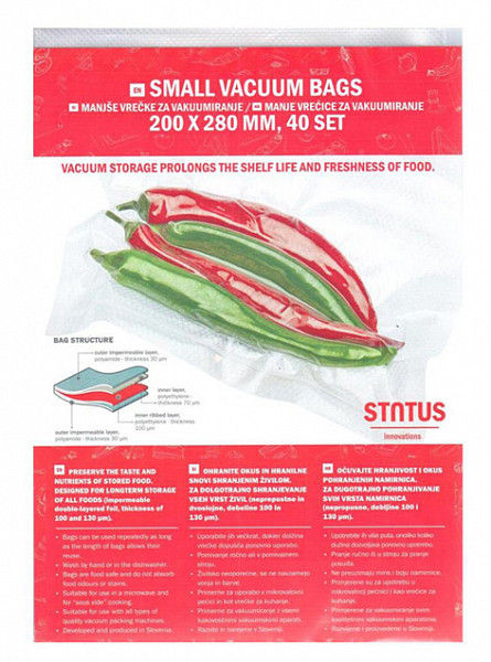 Пакеты для вакуумной упаковки Status VB 20*28-40 фото