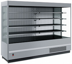 Холодильная горка Полюс FC 20-07 VM 2,5-2 (Carboma Cube 1930/710 ВХСп-2,5 INOX) 0430 INOX в Москве , фото