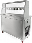 Фризер для жареного мороженого  KCB-2Y (контейнеры, стол для топпингов, контроль температуры)