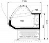 Морозильная витрина Ариада Титаниум ВН 5-200 фото
