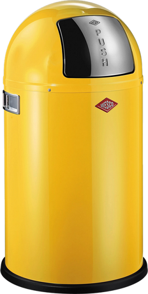 Мусорный контейнер Wesco Pushboy Junior, 22 л, лимонно-желтый фото