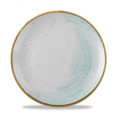 Тарелка мелкая без борта Churchill Stonecast Accents Duck Egg Blue ASDEEV101 в Москве , фото 1
