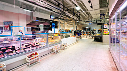 Витрина холодильная Brandford Aurora Slim SQ 125 вентилируемая (выносной агрегат) в Москве , фото 5