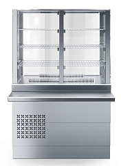 Прилавок-витрина нейтральный закрытый Rada ПВНЗЧ-11,2 в Москве , фото 1