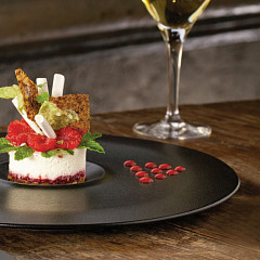 Тарелка круглая глубокая RAK Porcelain Neofusion Ember 21 см (алый цвет) в Москве , фото 3