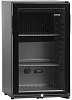 Шкаф холодильный барный Tefcold TM52G черный фото