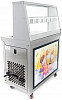 Фризер для жареного мороженого Foodatlas KCB-1F (контейнеры, световой короб, стол для топпингов) фото